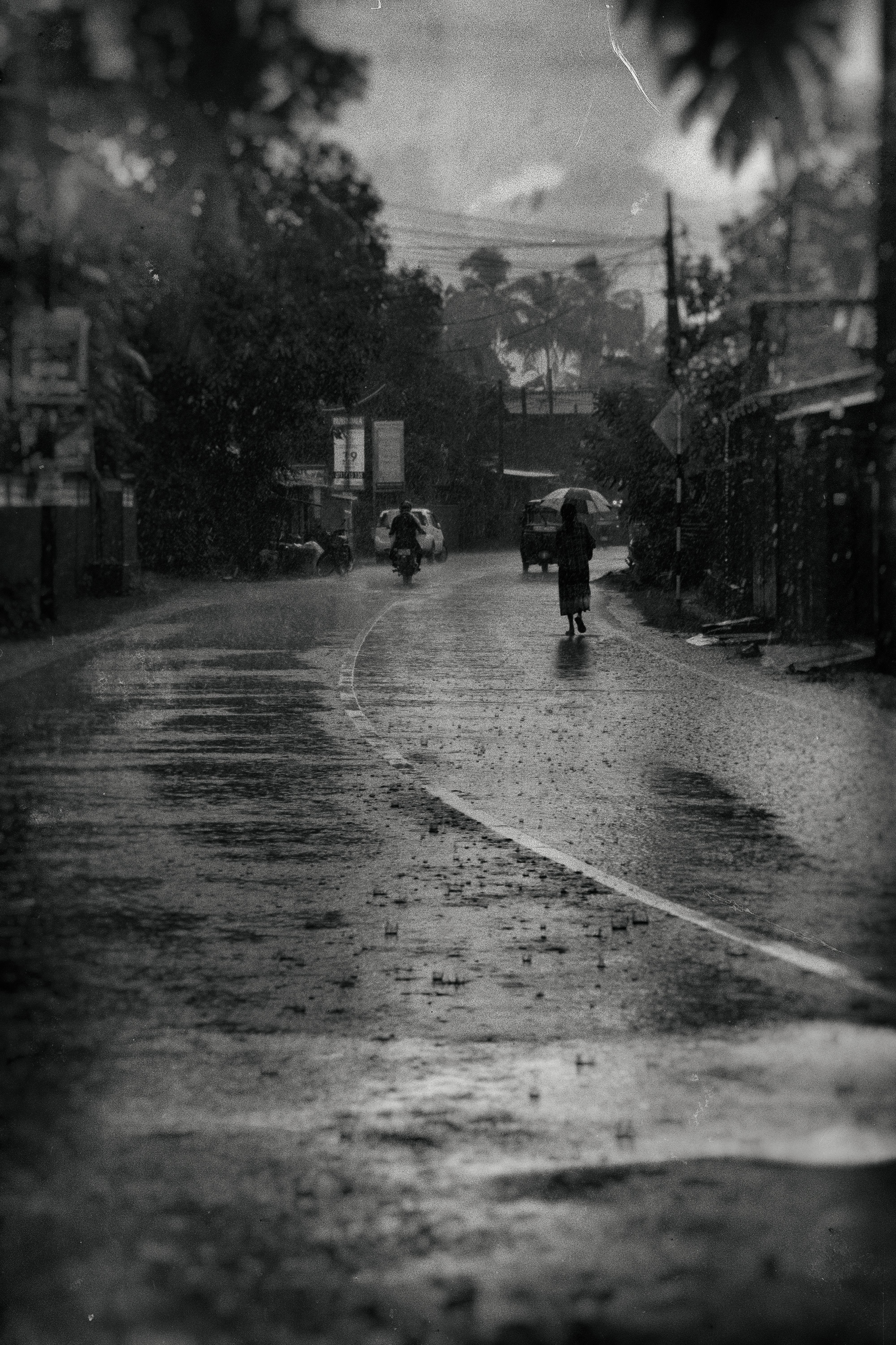 Rainy day in Galle, Lucie Hodiesne Darras