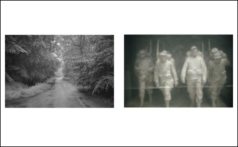 "Les Attaches " projet photographique de Anne-Lise Broyer, première lauréate de la résidence du musée de l'Armée en 2023.