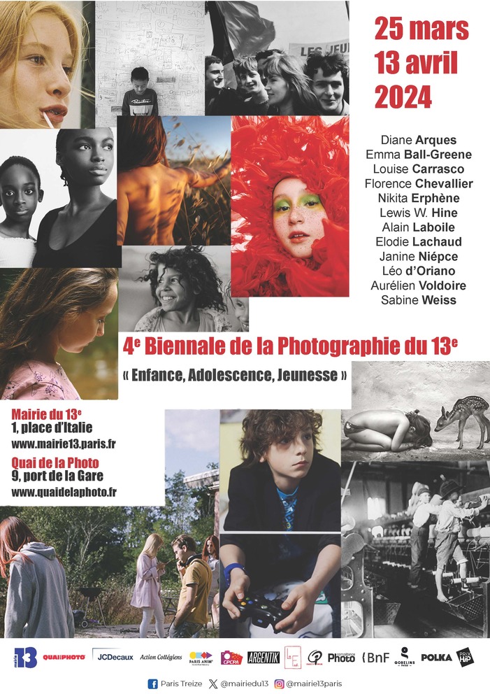 Affiche 4e Biennale de la photographie du 13e
