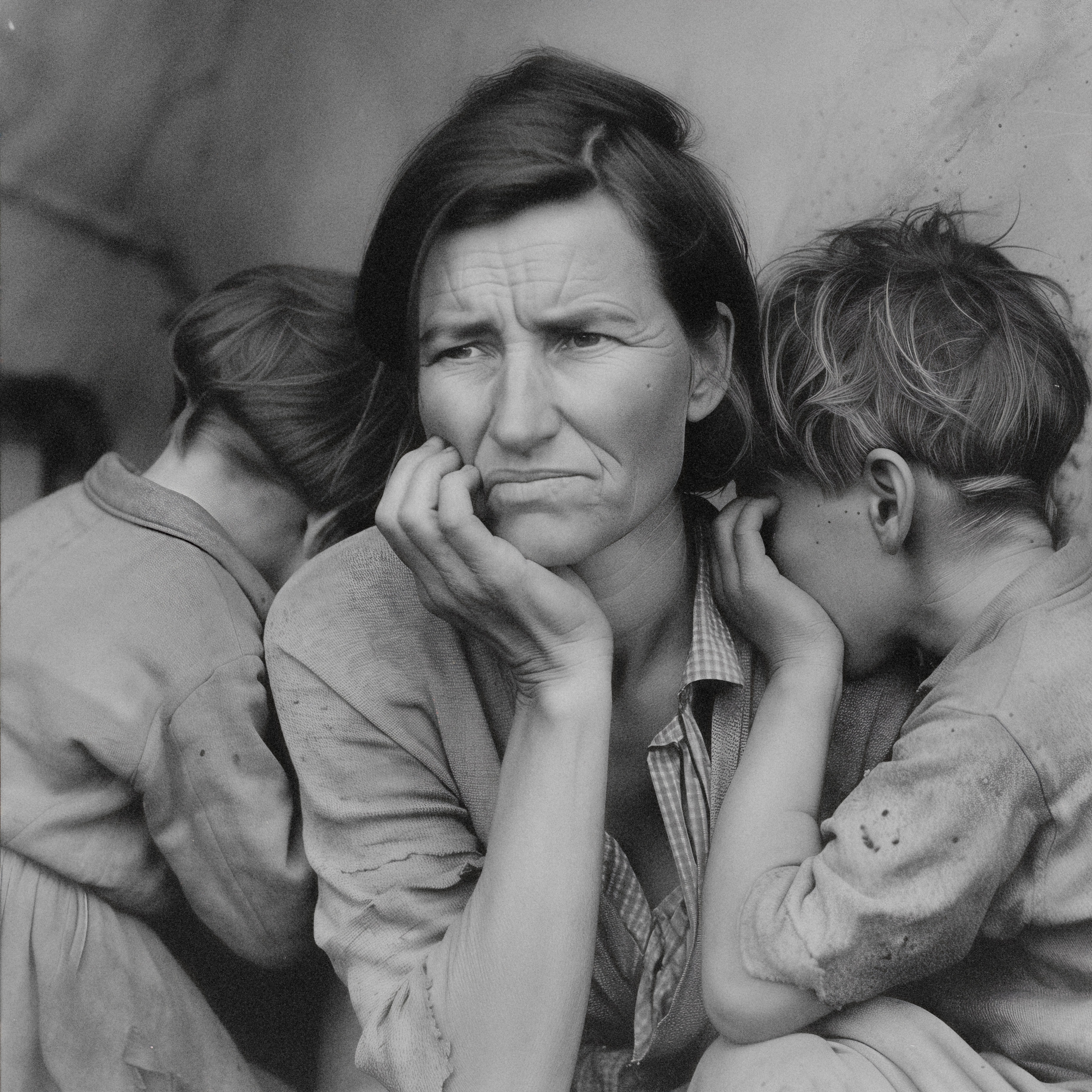 Roman Jehanno - Alternative Irreality - Not Dorothea Lange - Migrant Mother