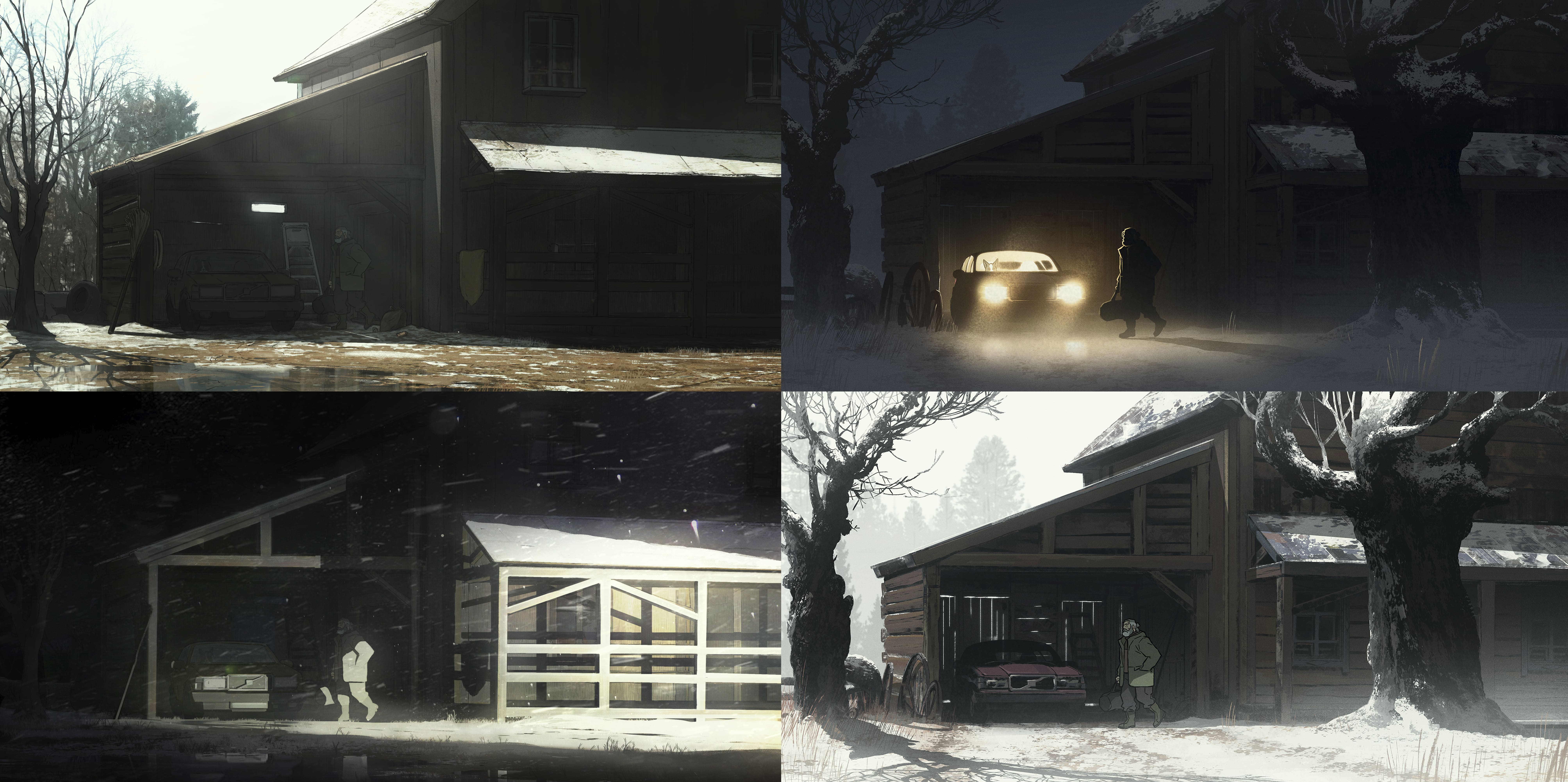 "Splinter Cell: Deathwatch"  - concept mood and lighting