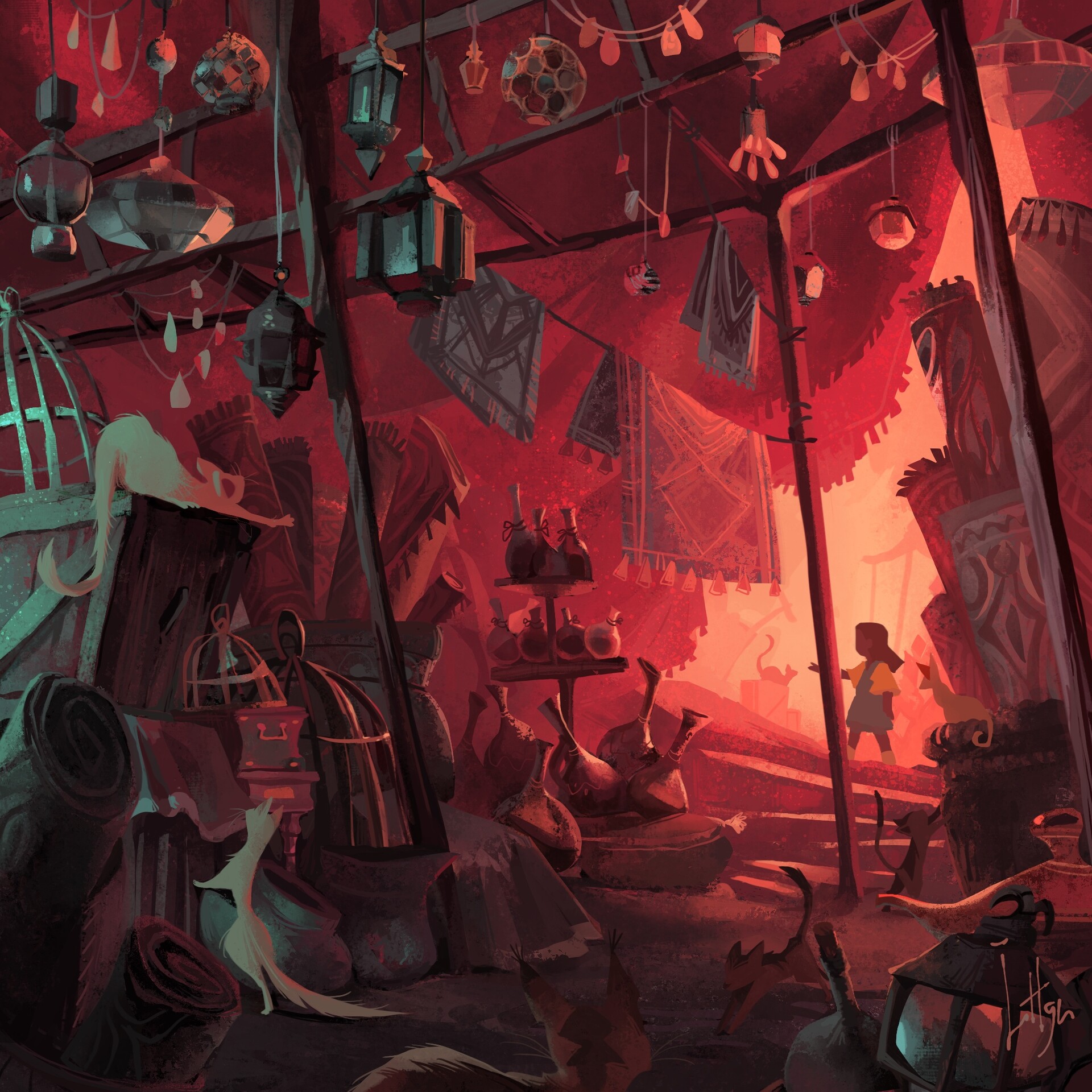 Cats’ Tent - Isabela Littger