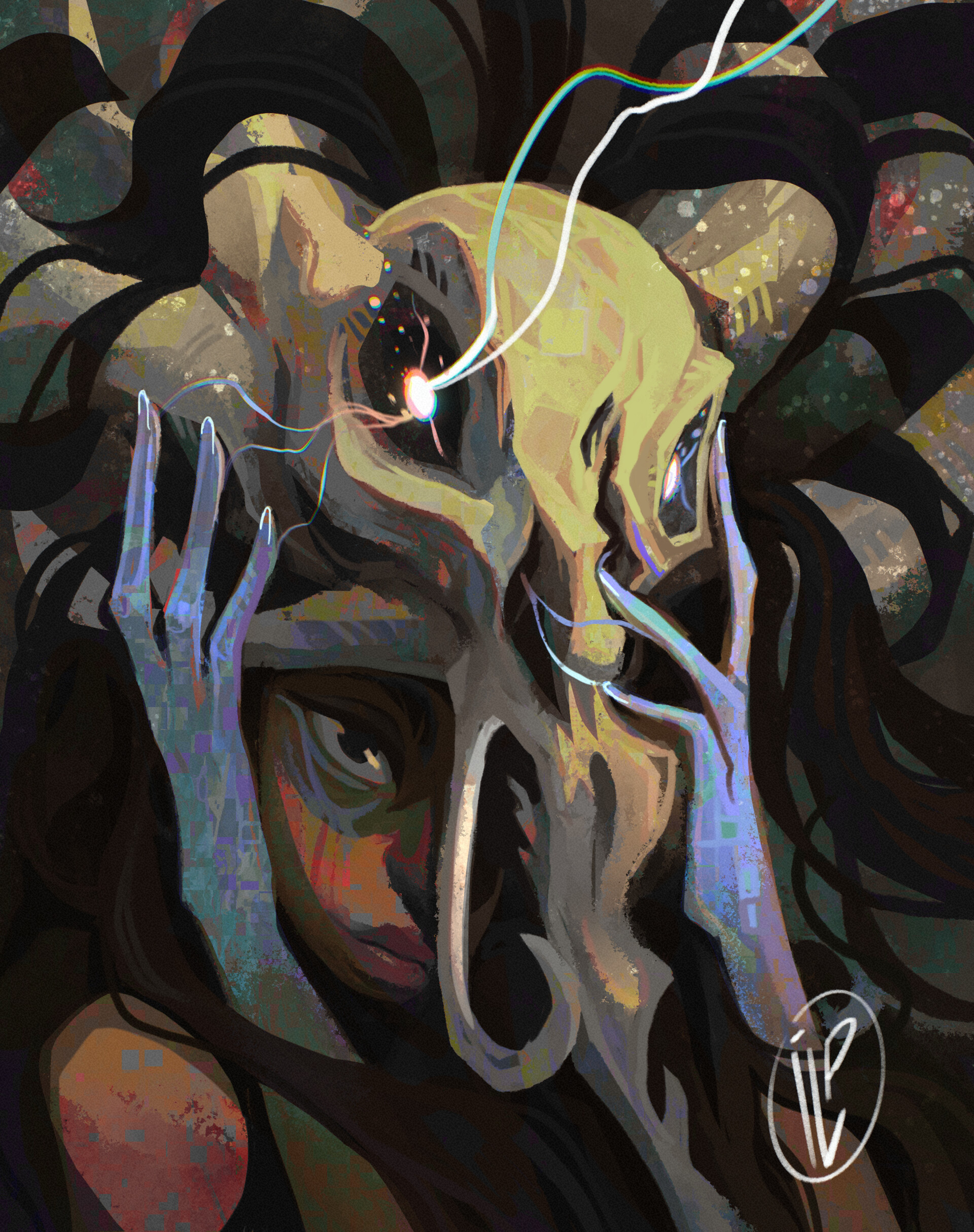 Skull Hands - Isabela Littger