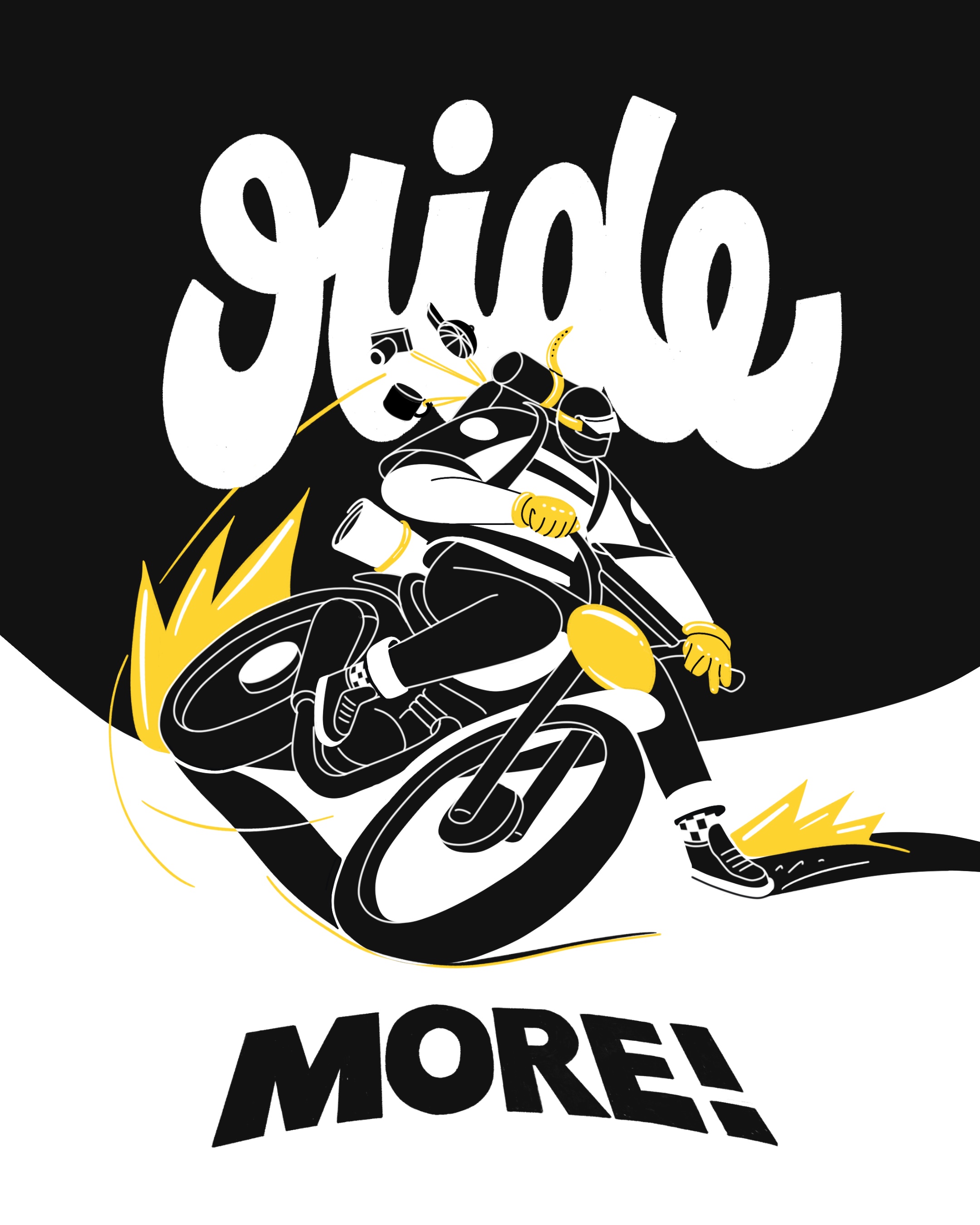 Projet personnel autour de l'univers de la moto