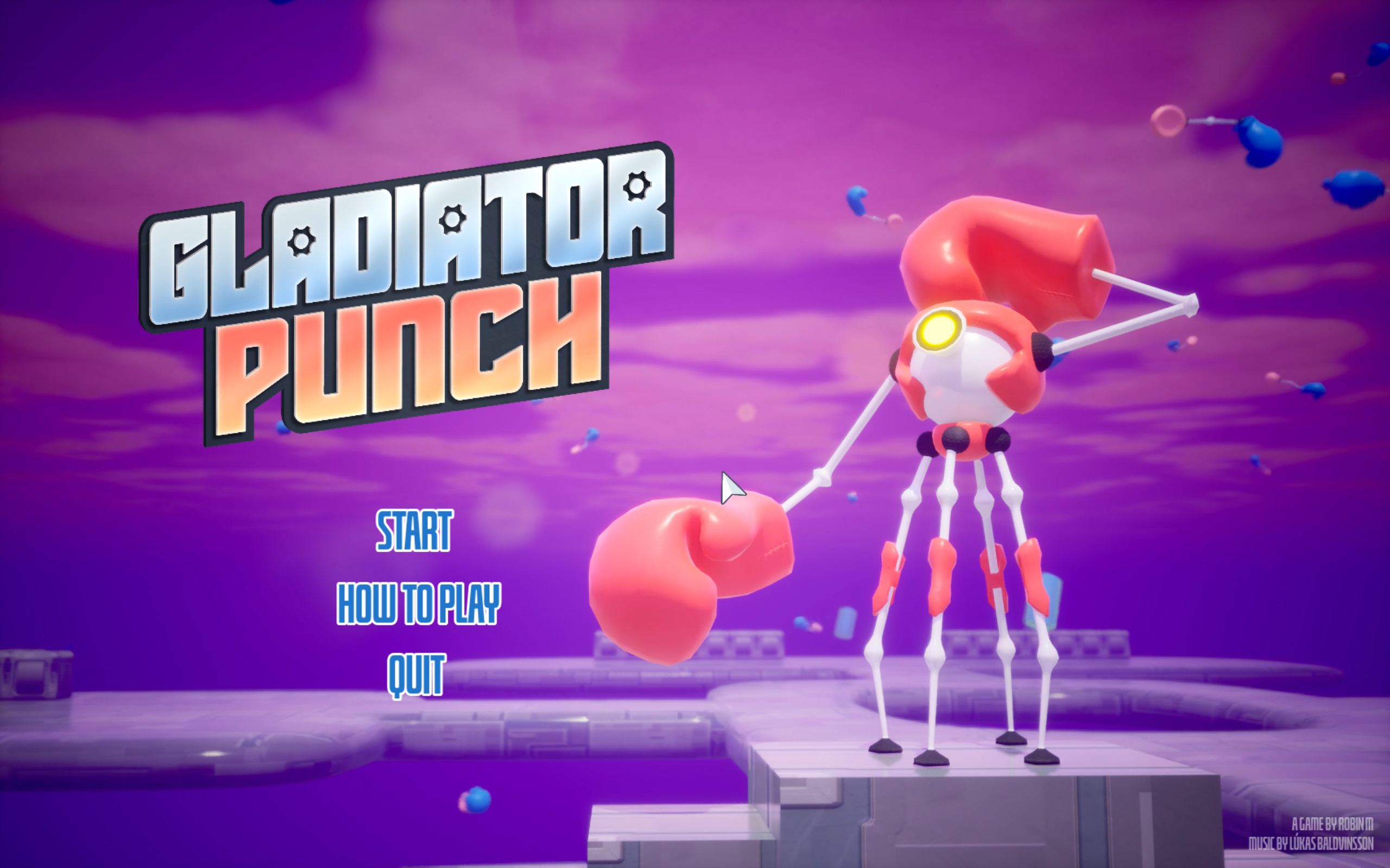 Visuel pour le jeu vidéo "Gladiator Punch"